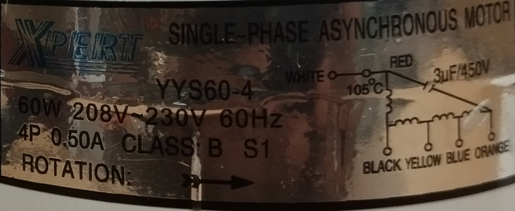 موتور فن سرامیکی اسپلیت