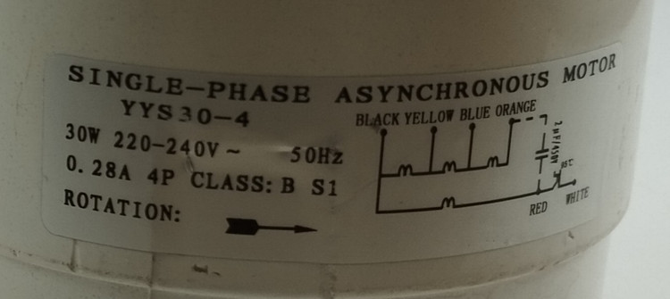 موتور فن سرامیکی کولر اسپلیت