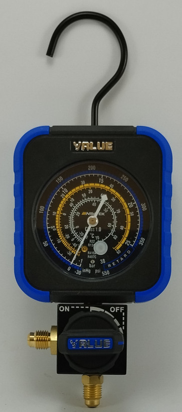 گیج آبی نیم دور والئو