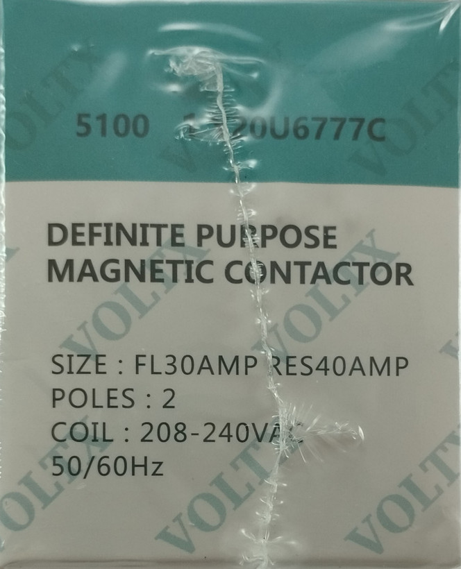 مشخصات فنی رله کنتاکتور