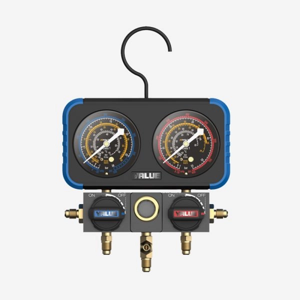 گیج دوقلو آبی قرمز