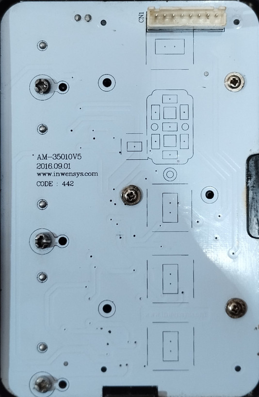 صفحه نمایشگر یخچال