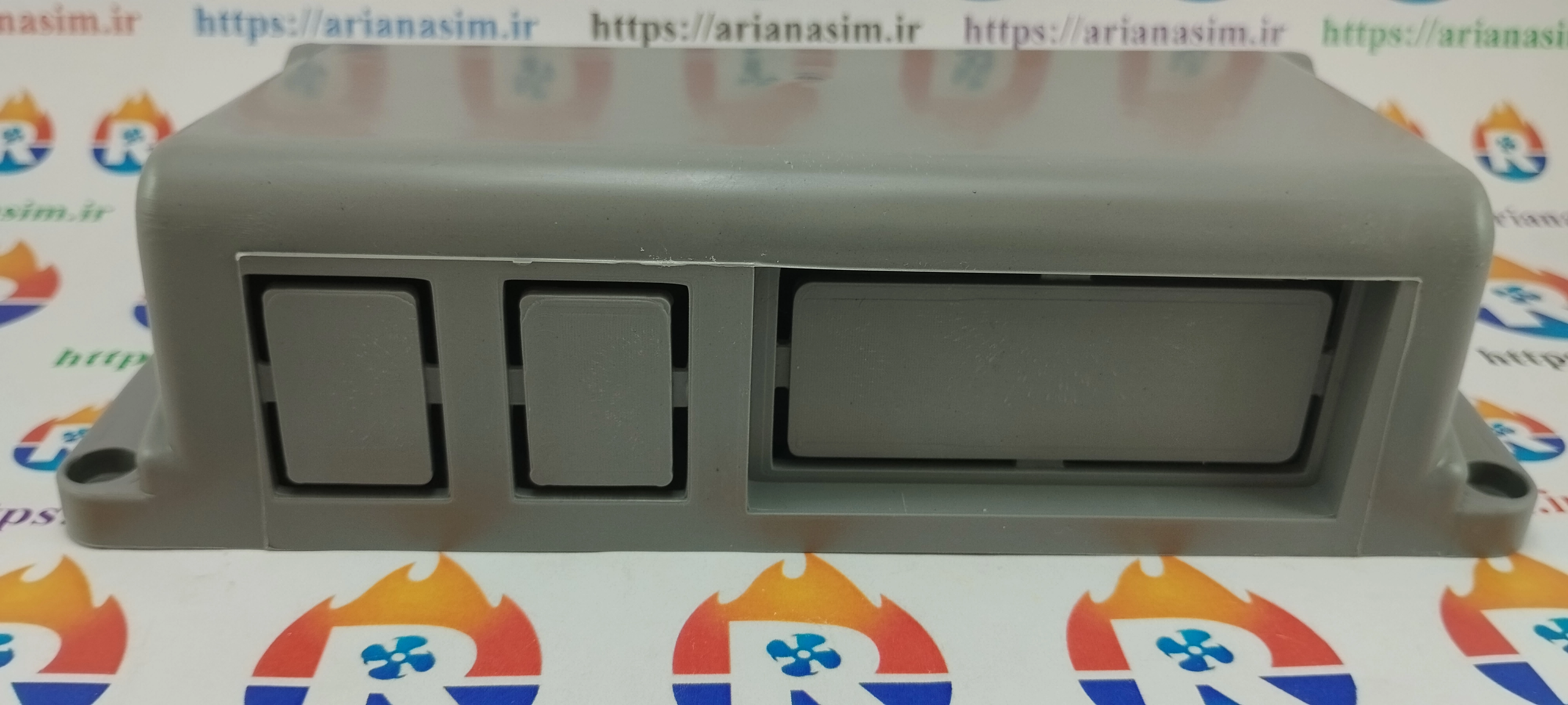 قاب ترموستات دیجیتال ویترینی