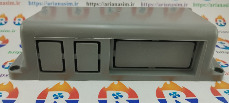 قاب ترموستات دیجیتال ویترینی