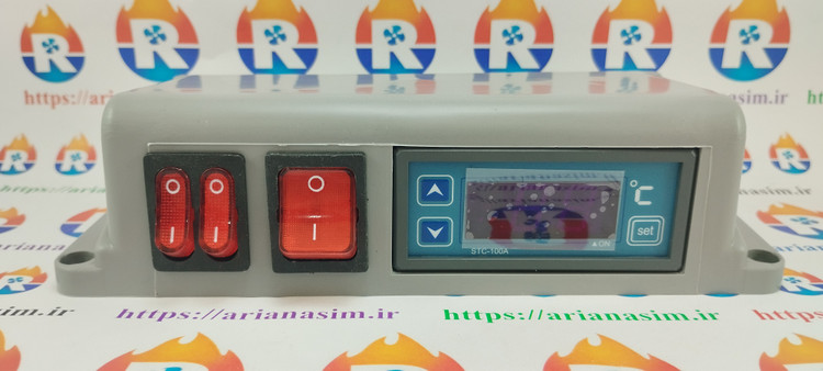 قاب ترموستات دیجیتال ویترینی فریزر