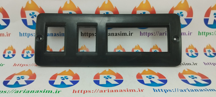 قاب ترموستات دیجیتال مشکی