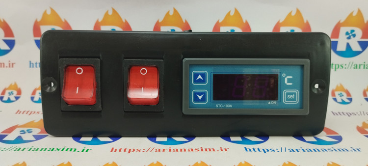 قاب ترموستات دیجیتال با کلید