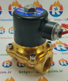 شیر برقی نیمه صنعتی سایز 3/4 اینچ 220 ولت مدل 2W-200-20