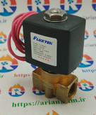 شیر برقی نیمه صنعتی سایز 3/8 اینچ 220 ولت برند FLUXTEK مدل FCWS1