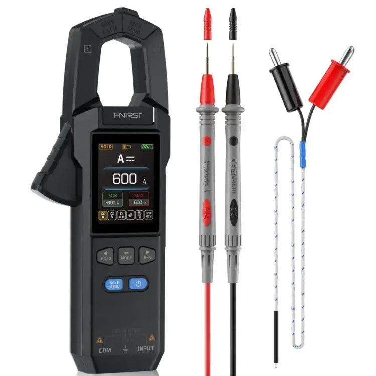 آمپرمتر کلمپی هوشمند FNIRSI مدل DMC-100