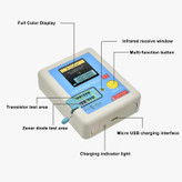 تستر قطعات الکترونیکی (+دیکودر IR ریموت) LCR-T7