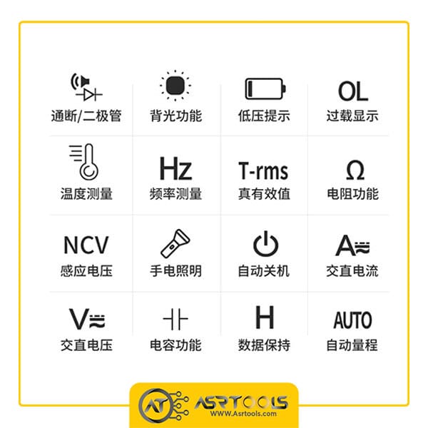 مولتی متر جدید برند ویکتور مدل VICTOR VC97 New