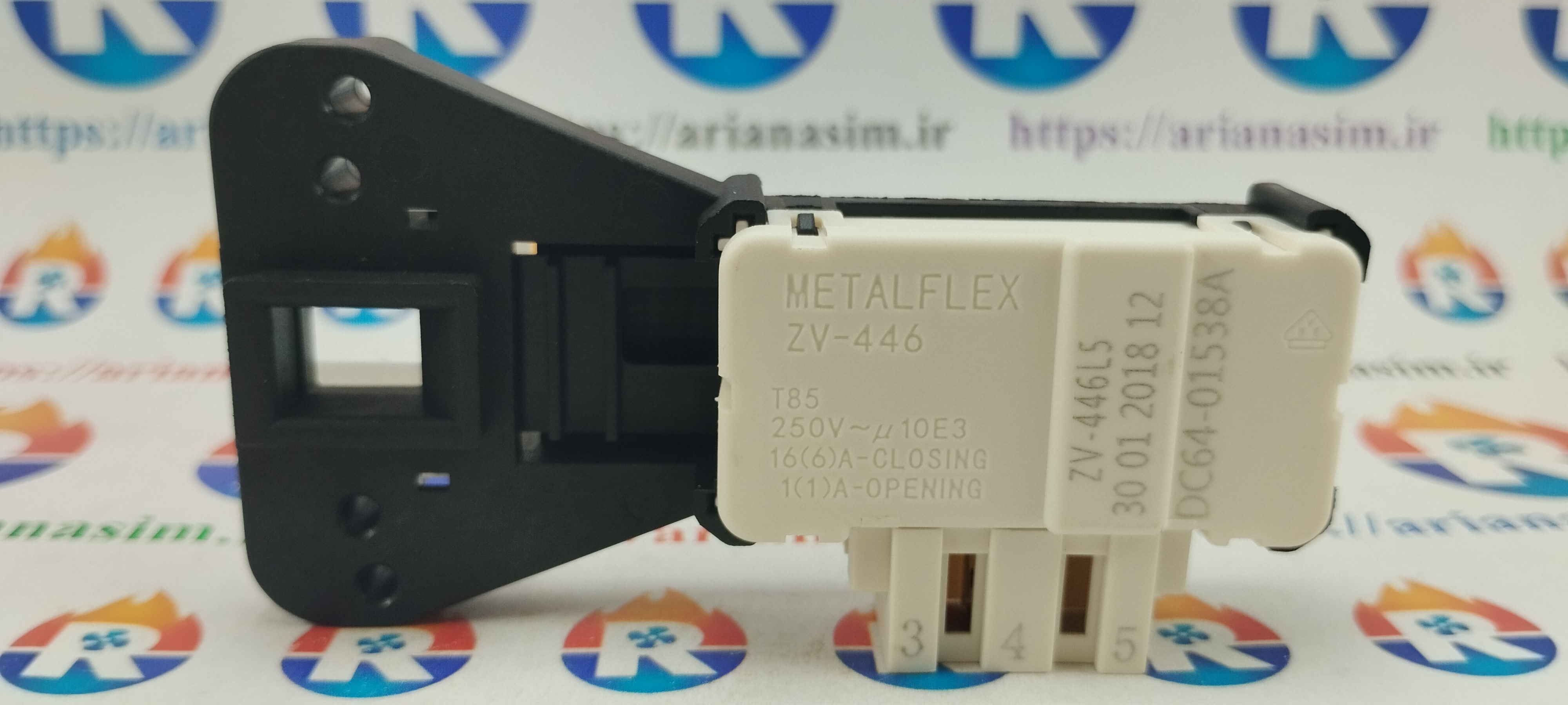 میکرو سوییچ ماشین لباسشویی سامسونگ 1076 طرح ایتالیا - هایسنس (اصلی)