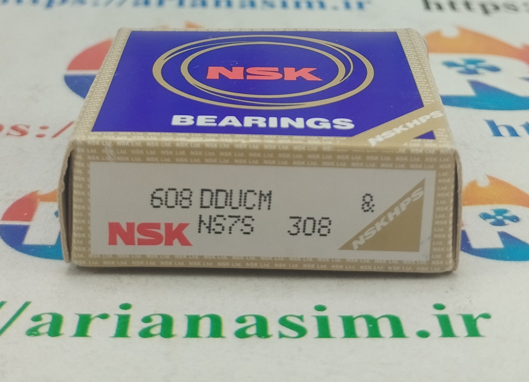 بلبرینگ کد 608 برند NSK