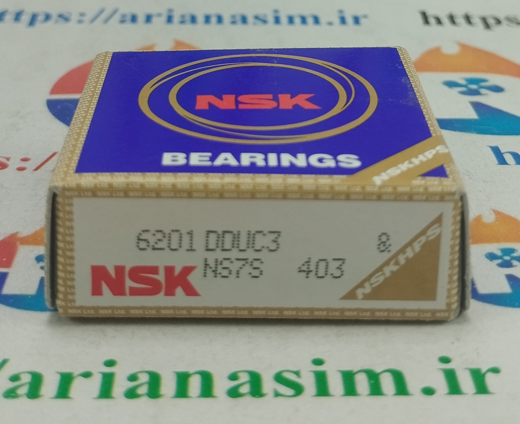 بلبرینگ کد 6201 برند NSK