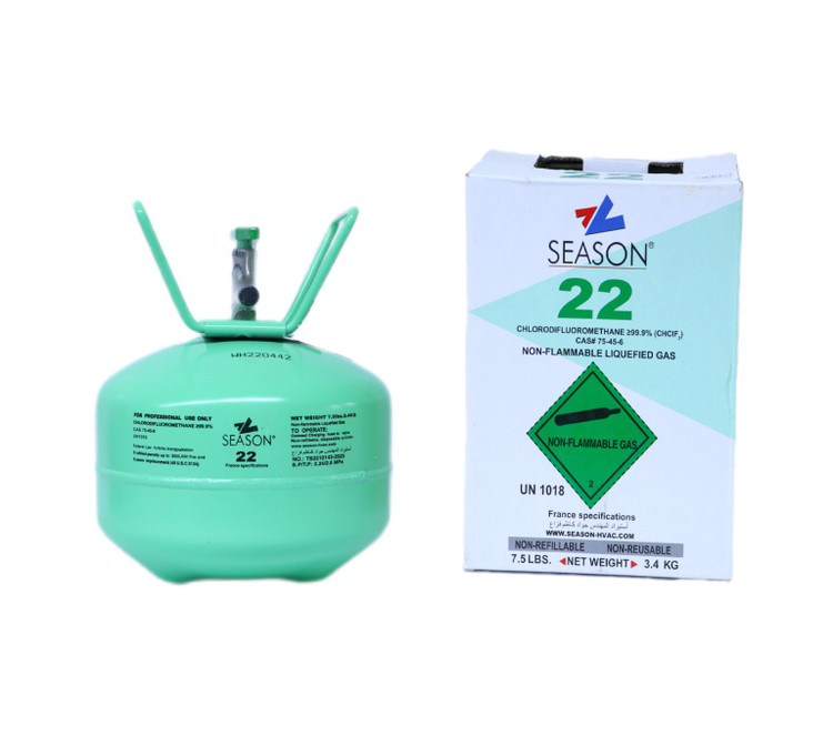 کپسول ۳.۴ کیلوگرمی گاز مبرد R-22 برند سیزن Season