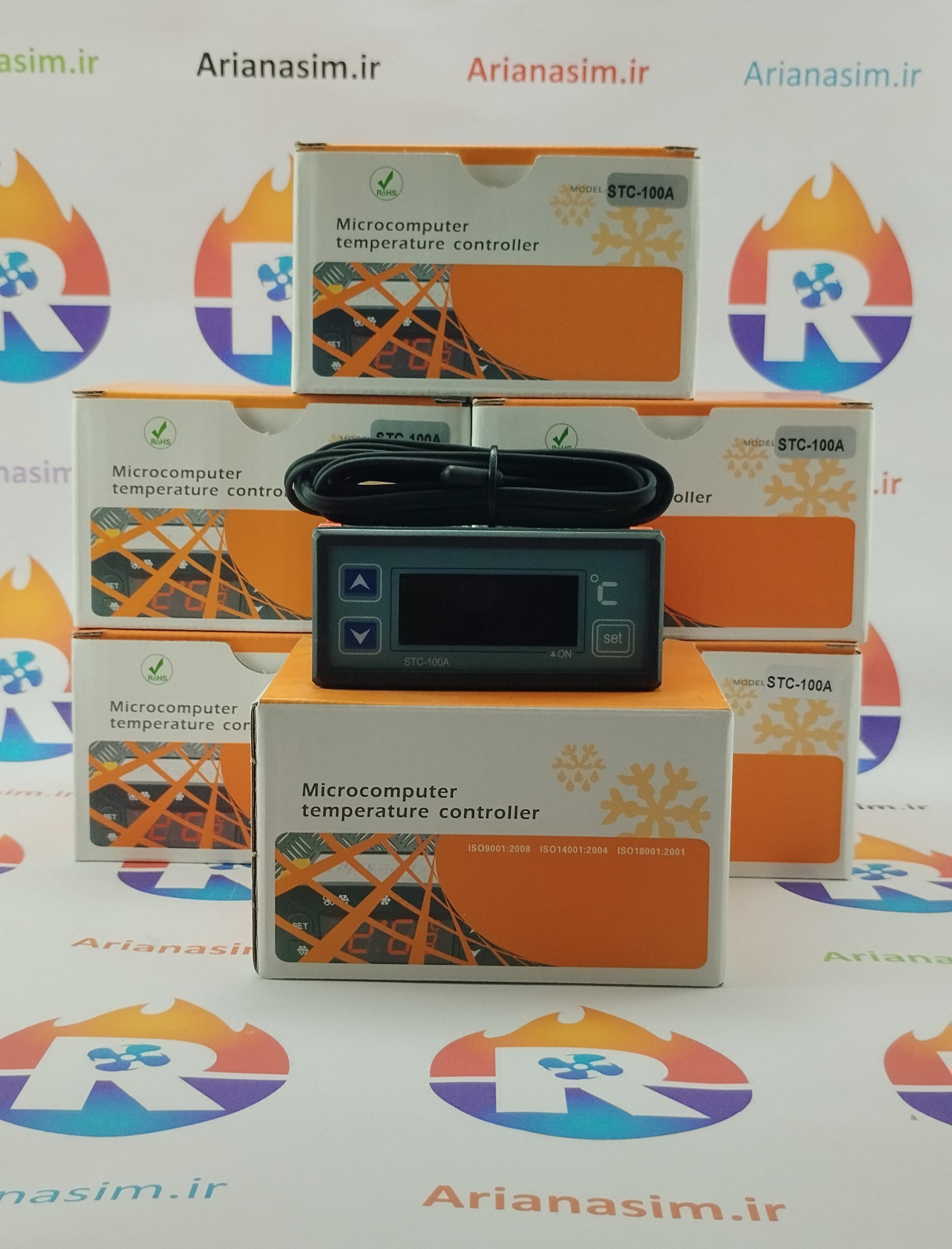 ترموستات دیجیتال یخچال فریزر صنعتی مدل STC-100A