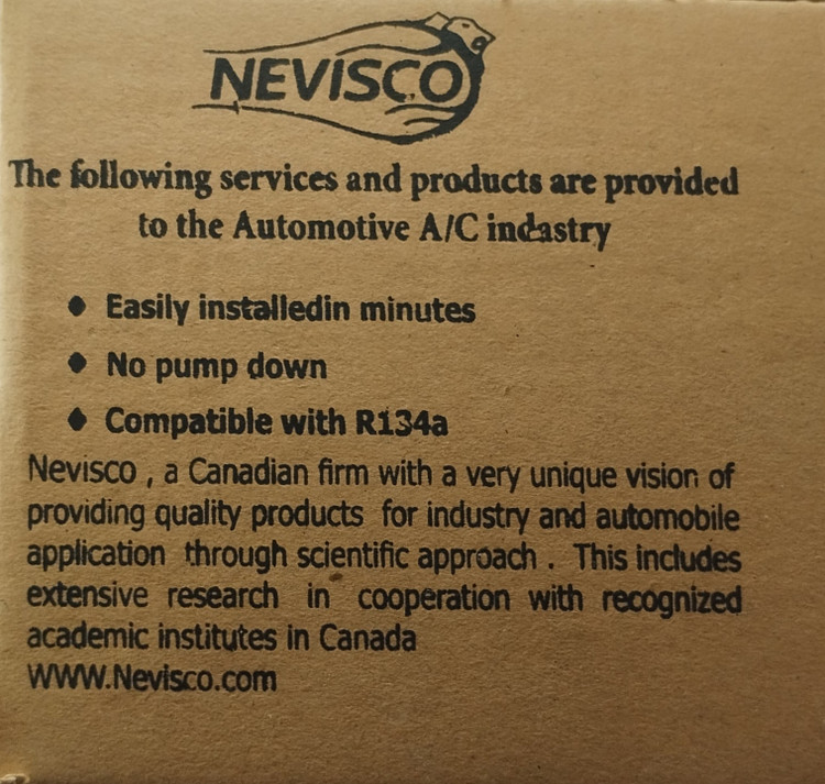 مکمل استاپ لیک نشت گیر سیستم کولر خودرو برند کانادایی NEVISCO مدل Stop Leak (قیمت عمده)