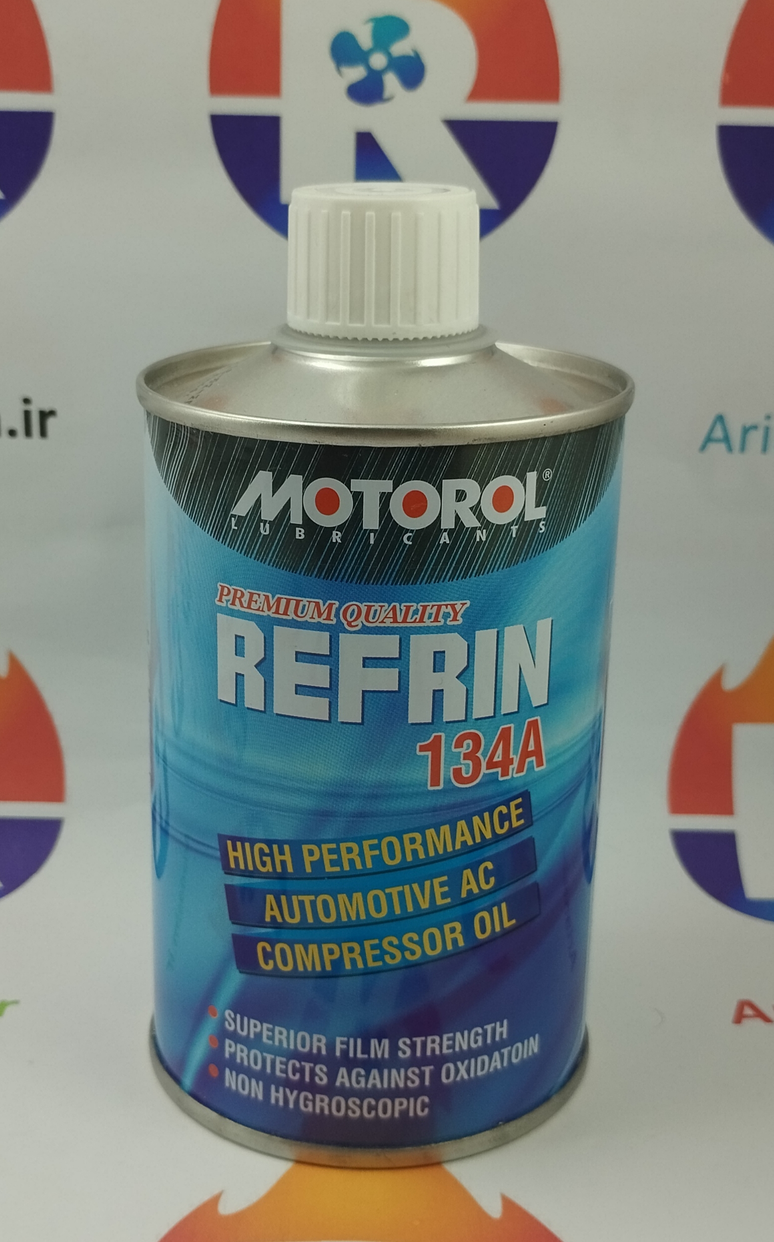 روغن کمپرسور R134a برند Refrin حجم 250 میلی لیتر